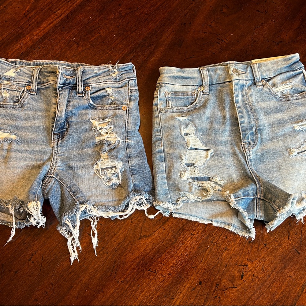 AE American Eagle girls Jean shorts